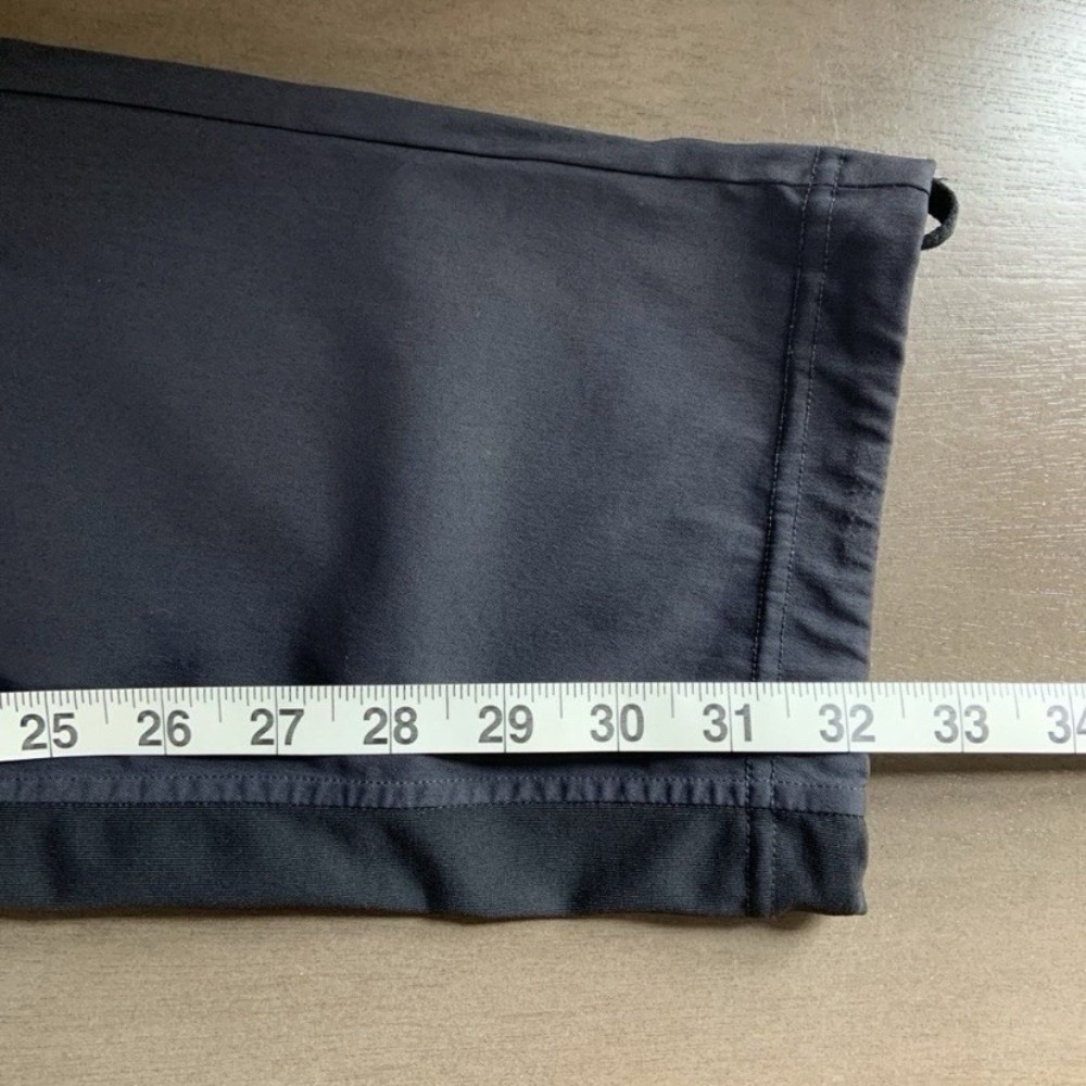 LULULEMON Men's Great Wall Pants 32" Gray Black Size Large - Picture 16 of 16
